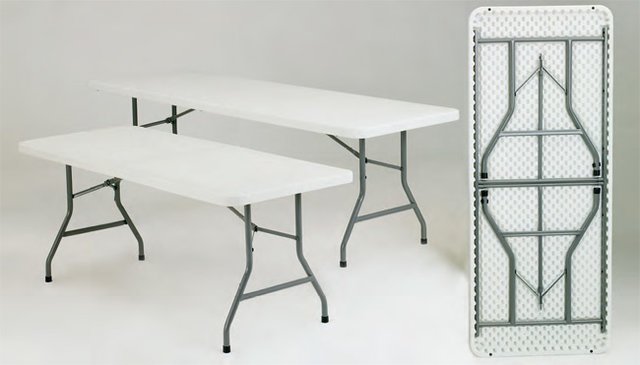 Long Foldable Table (6 FT) - Image 4