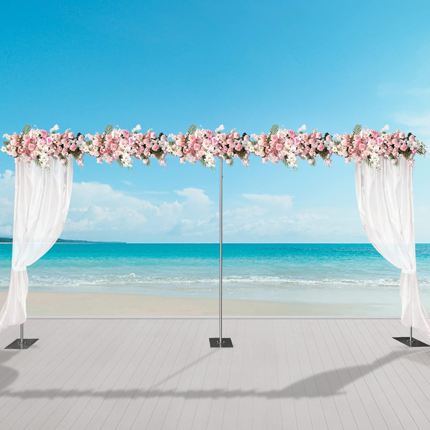 Rectangle Adjustable Backdrop Stand (10 x 20 FT) - Image 2